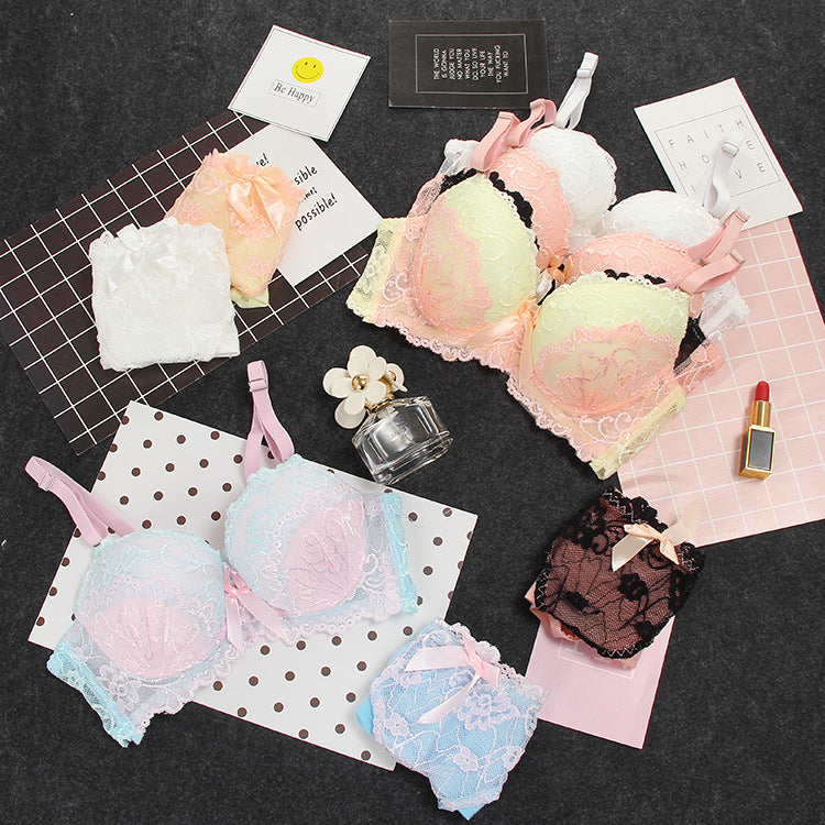 Stylish Lace Bra & Panties Set for Women