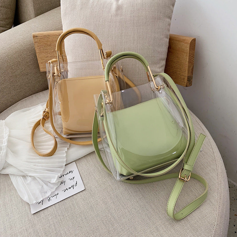 Summer Satchel Transparent Bag