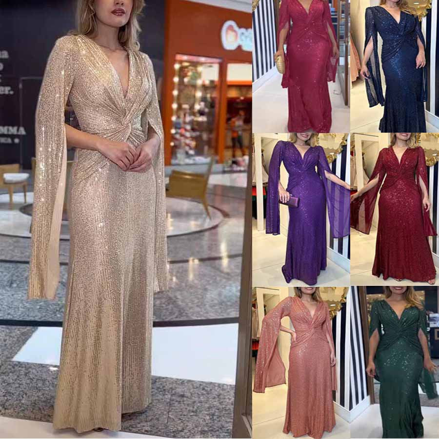2026 Sequin Personality Party Dress - INS Casual Loose Fashion