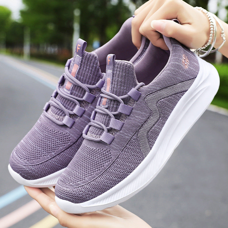 2026 Spring "Second-Skin" Fly-Knit Sneakers – Ultra-Soft Casual Walking & Mom Shoes