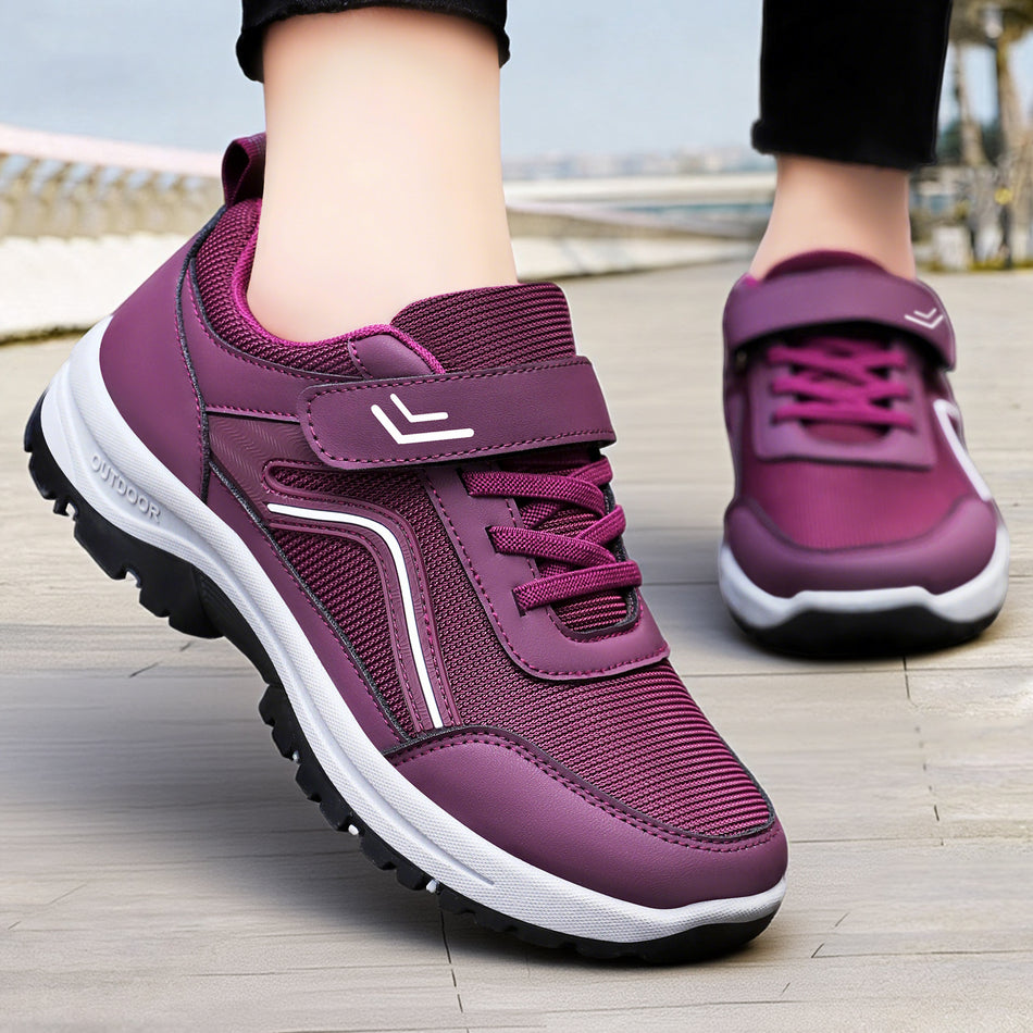 2026 Spring All-Match Soft-Bottom Velcro Walking Shoes for Mothers & Couples