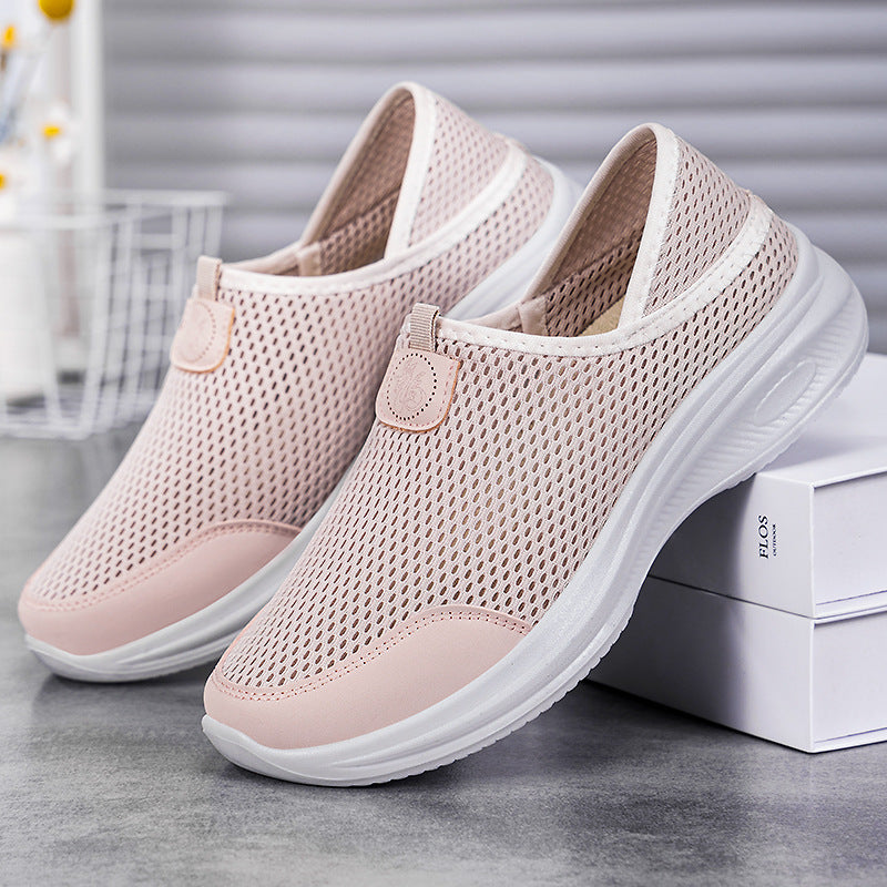 2026 Spring Mosquito-Repellent Mesh Slip-On Shoes for Seniors & Mothers