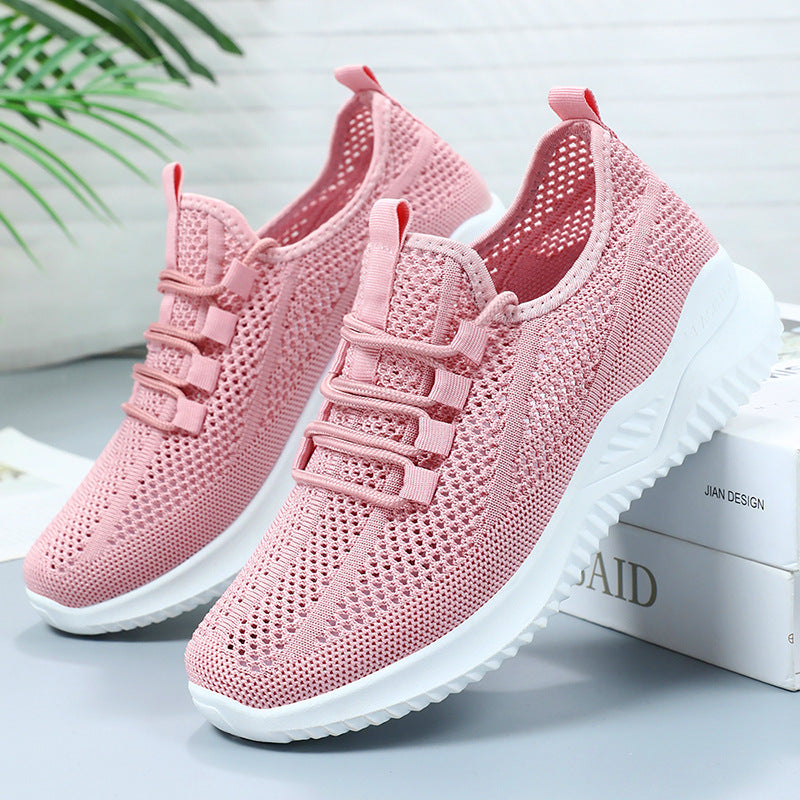 2026 Spring New Model: Lightweight Soft-Sole Mesh Running Sneakers