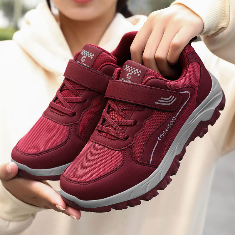 2026 Spring New Model: Couple-Style Velcro Walking Shoes for Seniors & Middle-Aged Adults