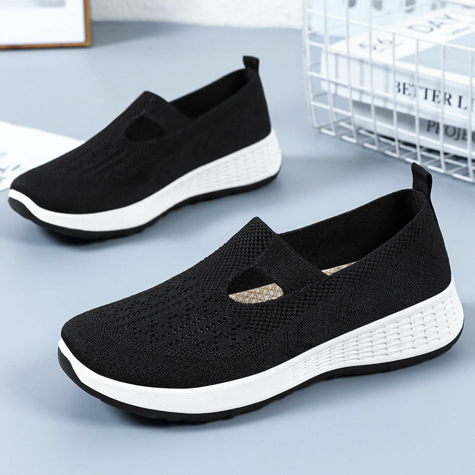 2026 Spring New Edition: Cross-Border Slip-On "Lazy" Cloth Shoes for Seniors