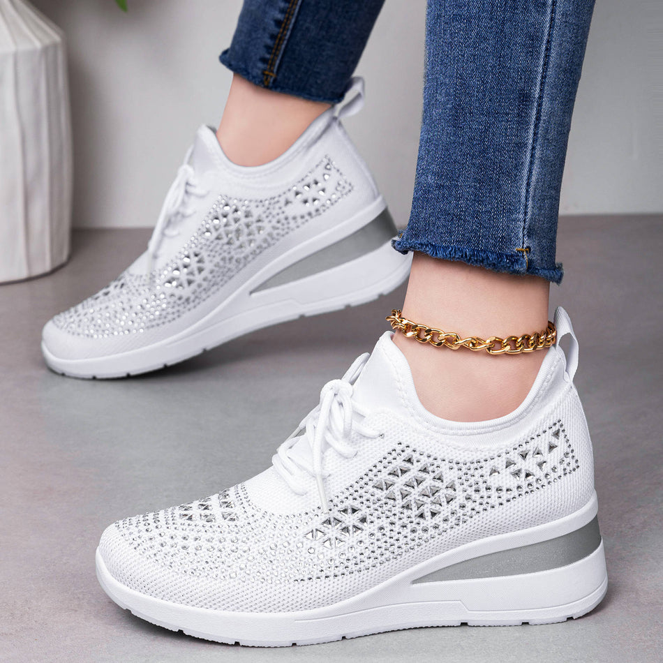 2026 Spring New Model: All-Matching Cross-Border Height-Increasing Mom Sneakers