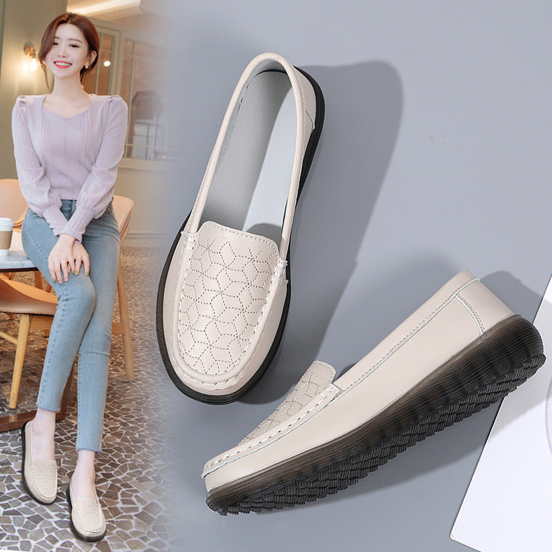 Women Slip-On Non-Slip Beanie Loafers Shoes