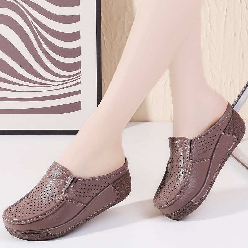 Plus Size Wedge Sandals for Women Non-Slip