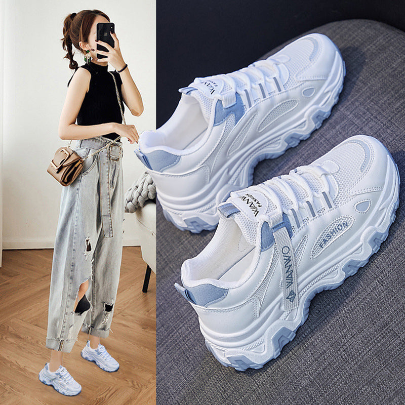 Korean Dad Shoes Women 2026 Trendy Sneakers
