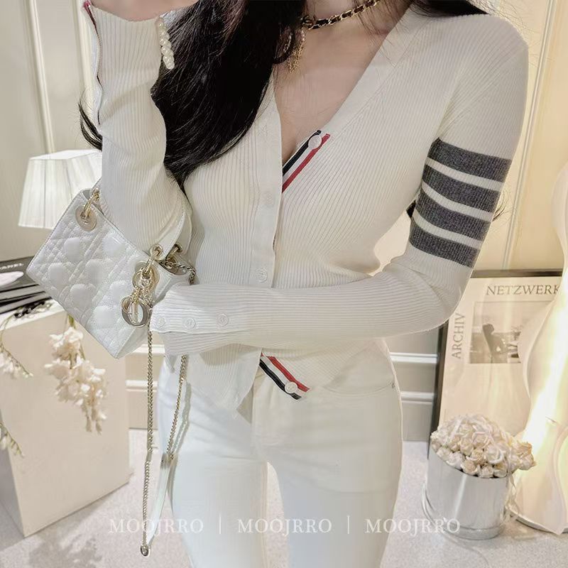 Slim Fit Knit Cardigan Jacket for Women Early Autumn 2025