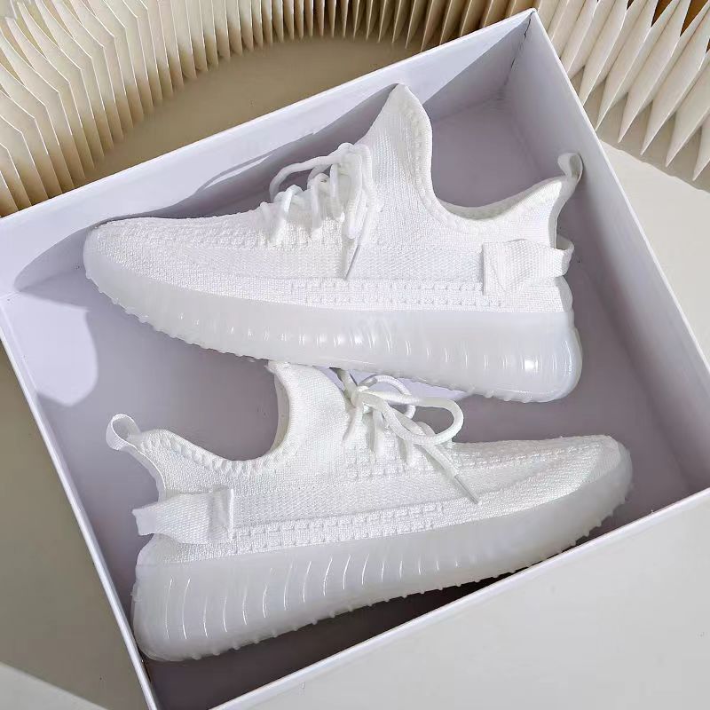 Women’s Flyknit Casual Sneakers Breathable Running Shoes
