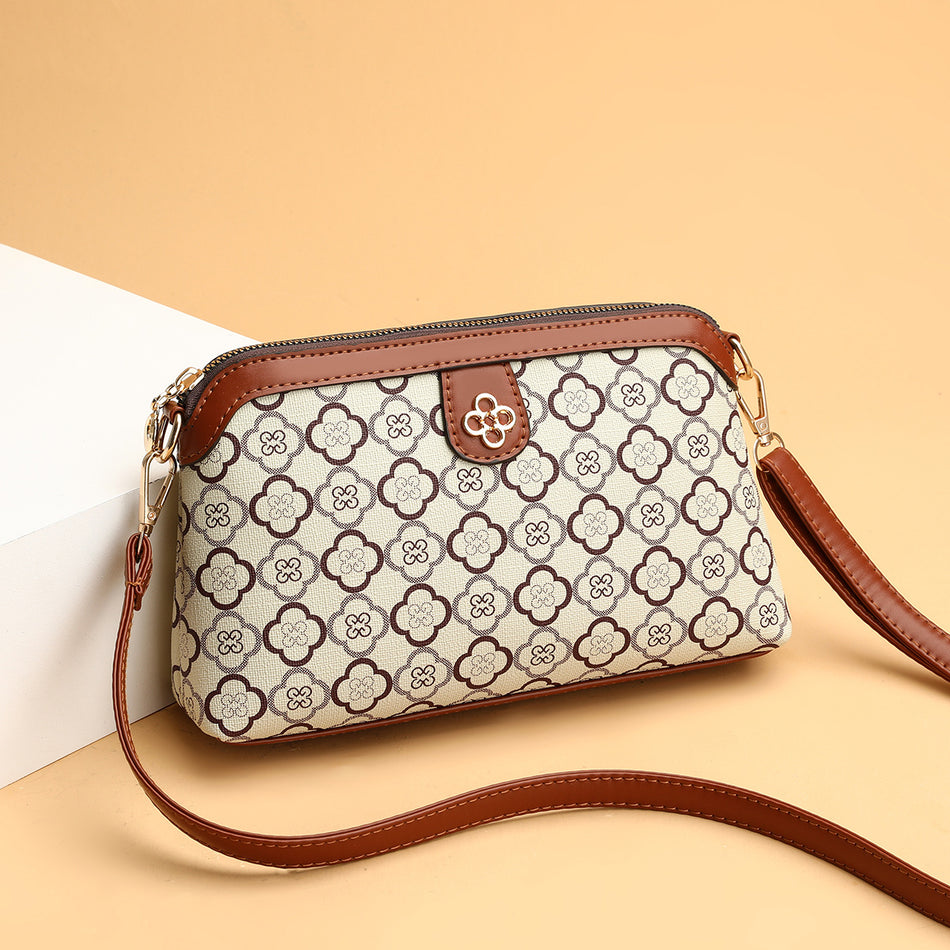 Soft Leather Crossbody Phone Bag for Women