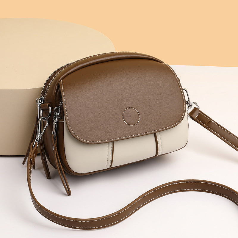 Mini Round Crossbody Shoulder Bag for Women