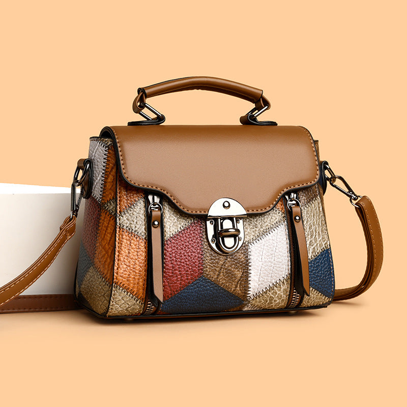 Textured Large Capacity Shoulder & Crossbody Bag for Women