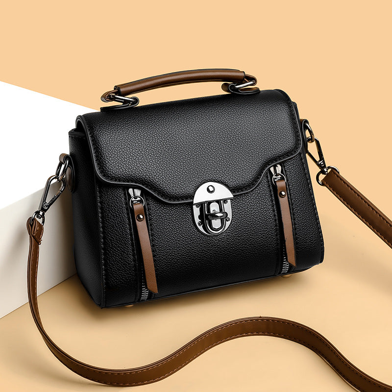 Retro Small Square Crossbody Bag for Women