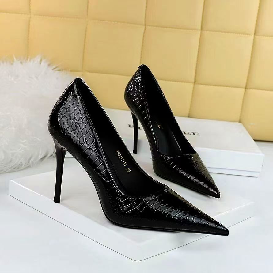 Elegant Pointed Toe Stiletto High Heels for Women