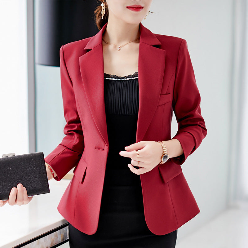 Premium Women Slim Fit Plus Size Blazer Small Suit Jacket