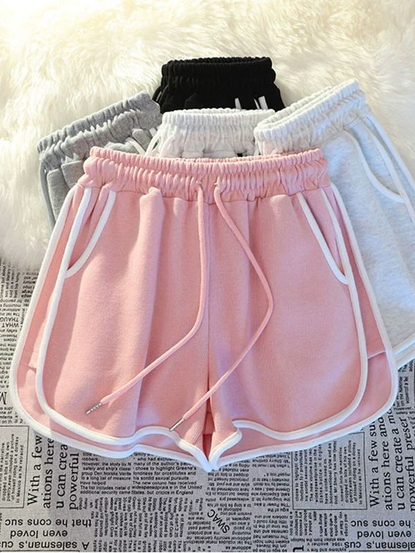 Relaxed Wide-Leg Summer Active Lounge Shorts