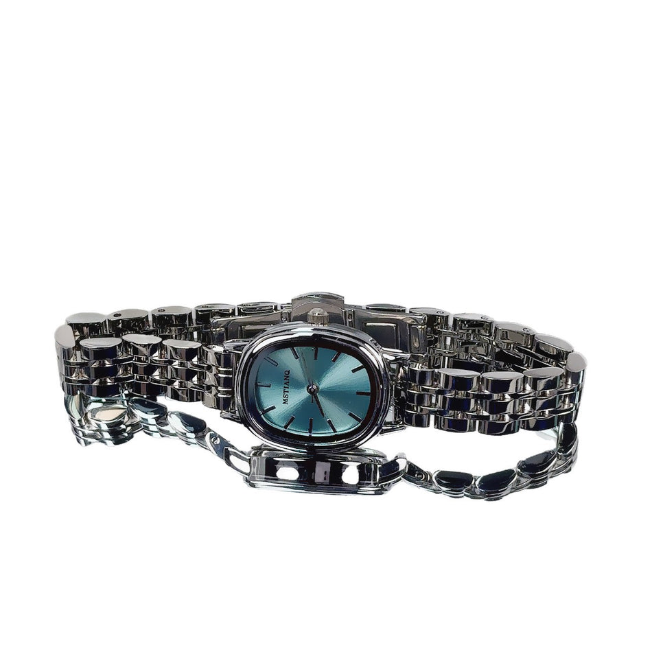 Women's Premium Retro Small Dial High-End Steel Band Watch
