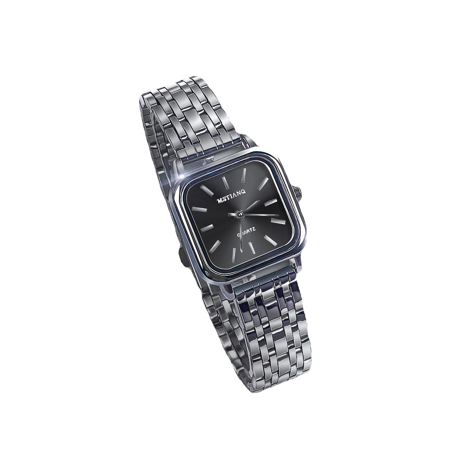 Women's Premium Light Luxury Retro Square Niche Watch