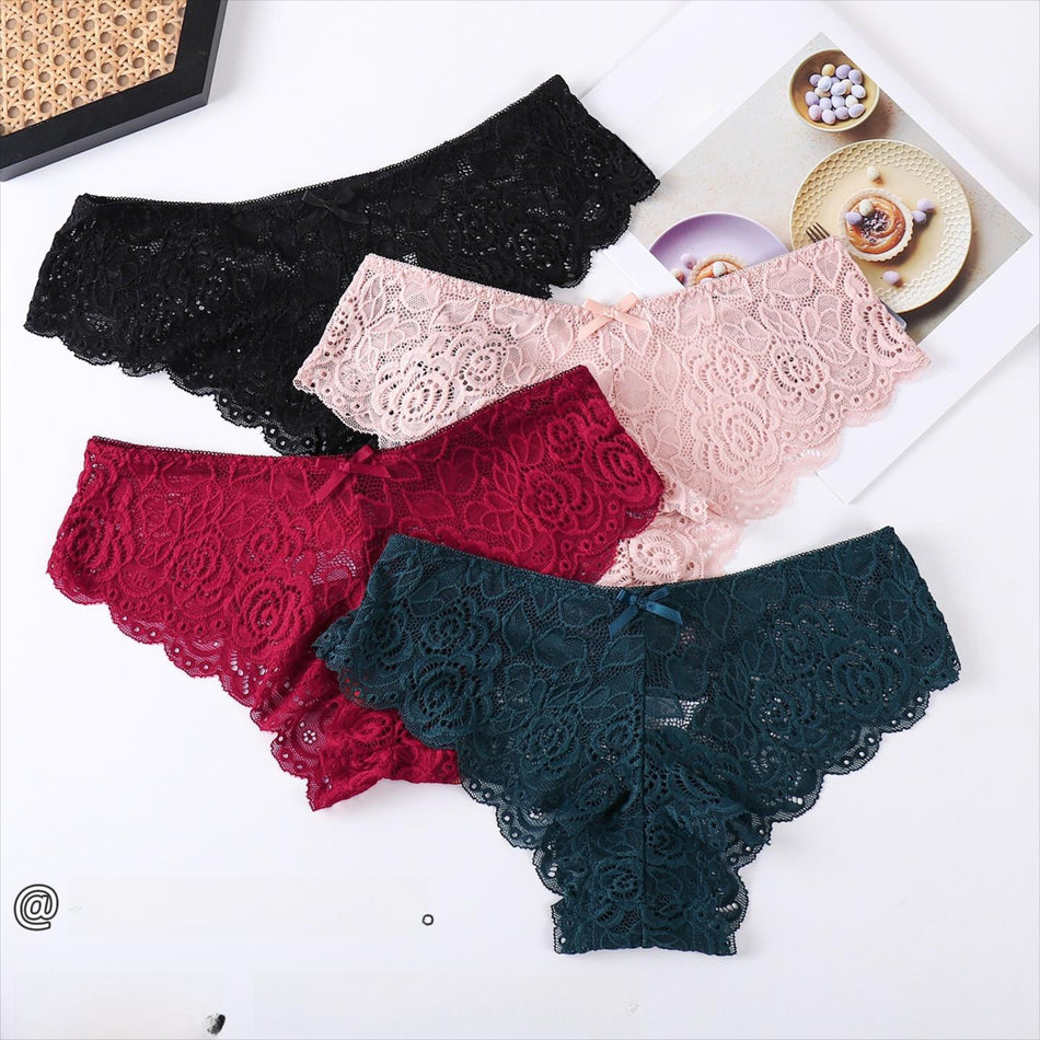 PACK OF 9-Women’s Lace Jacquard Bra Lightweight Breathable Sexy Comfortable Lingerie