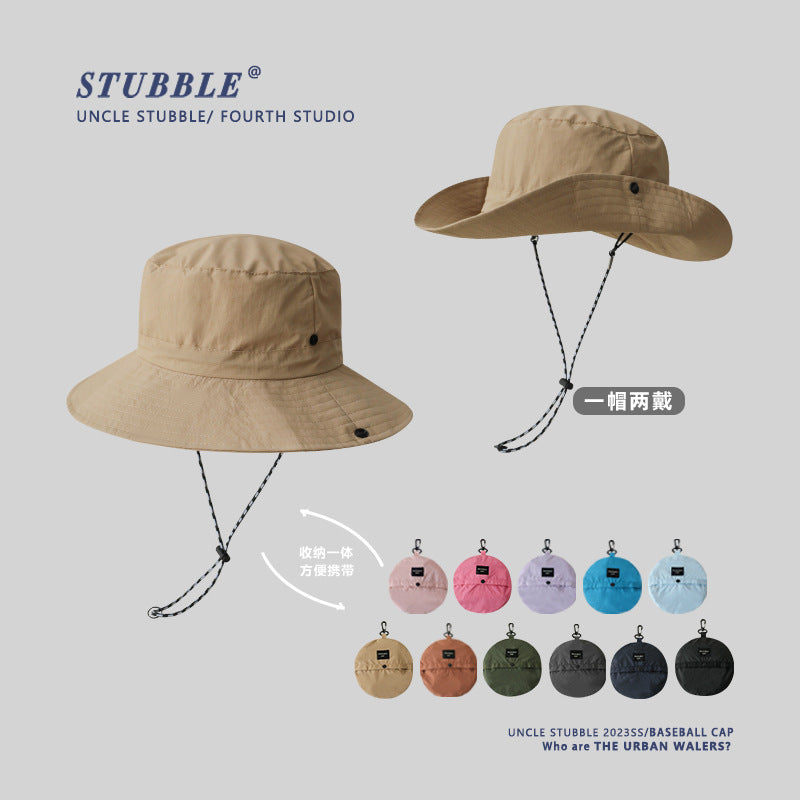 Quick-Drying Waterproof Lightweight Unisex Mountaineering Fisherman Hat