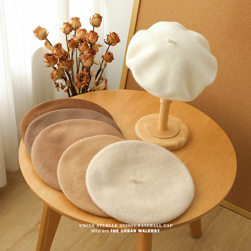 Autumn Winter Premium Wool Retro Unisex Beret