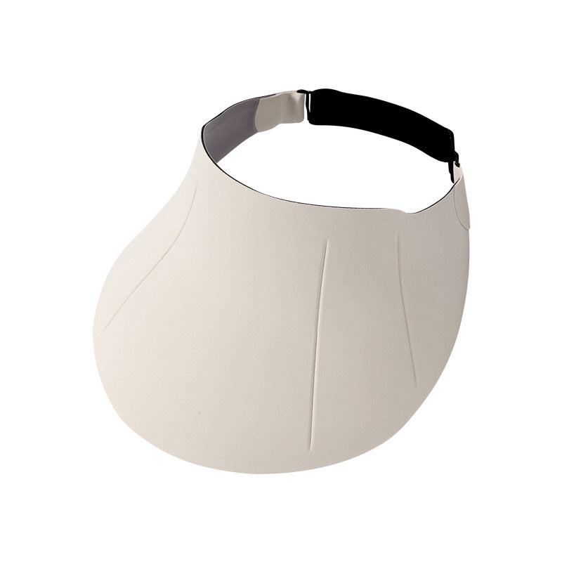 Summer New Seamless Foldable Large Brim Unisex Empty Top Hat