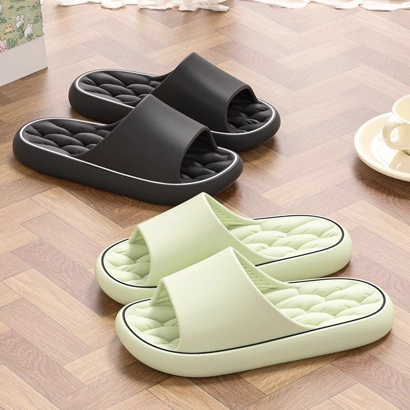 Unisex EVA Soft Sole Non-Slip Massage Indoor Bathroom Slippers
