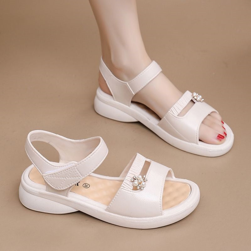 Women's Thick Sole Beach Sandals Soft Comfortable Summer Shoes