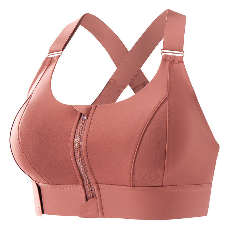 High Support Shockproof Sports Bra for Women Plus Size