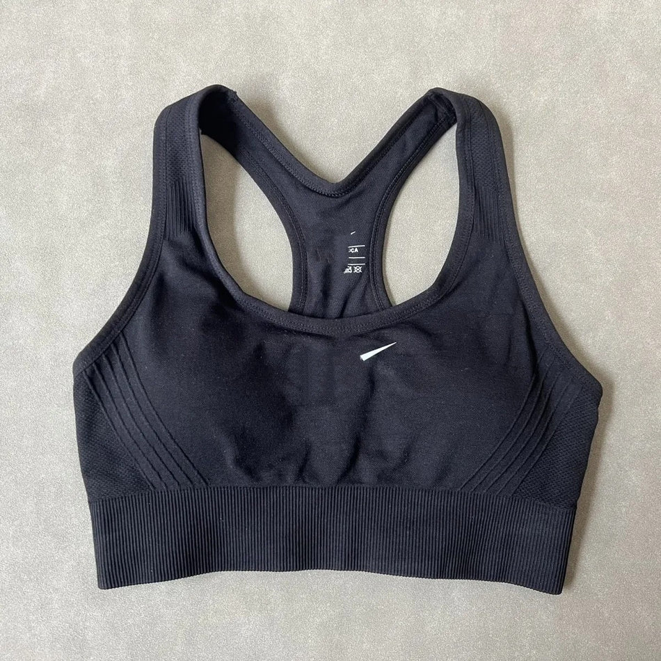 Quick Dry Push Up Sports Bra for Running and Yoga Support