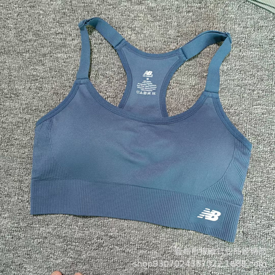 Quick Dry Wire-Free Sports Bra with Breathable Chest Pads