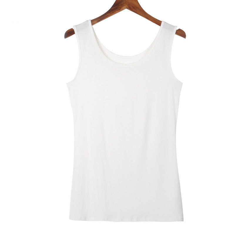 Women's Cropped Camisole Vest Slim Fit Layering Top