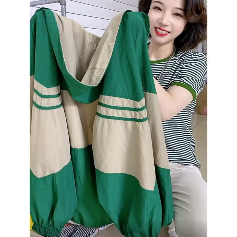 Women's Hooded Sun Protection Jacket Lightweight Summer Cover-Up