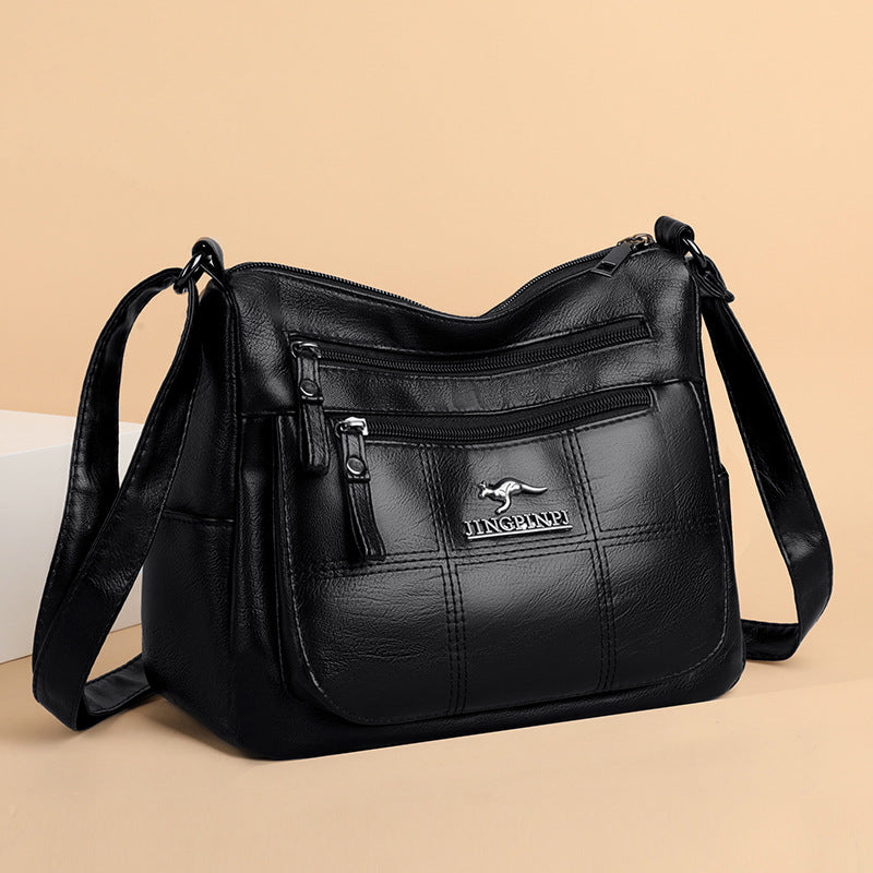 Women's Multi-Layer Large Capacity Crossbody Shoulder Bag