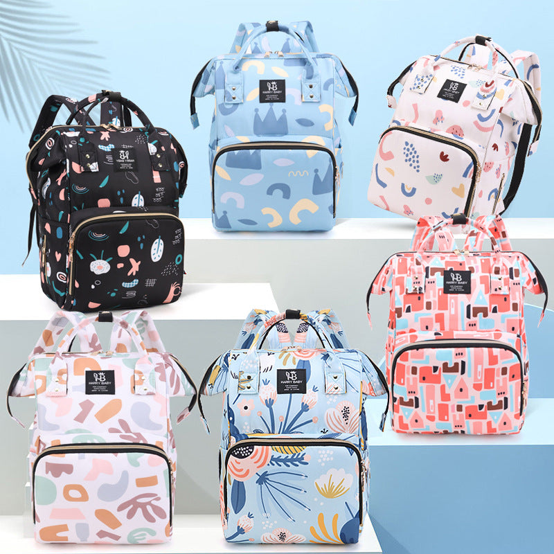 Convertible Stylist Large Capacity Handbag and Backpack Mommy Bag