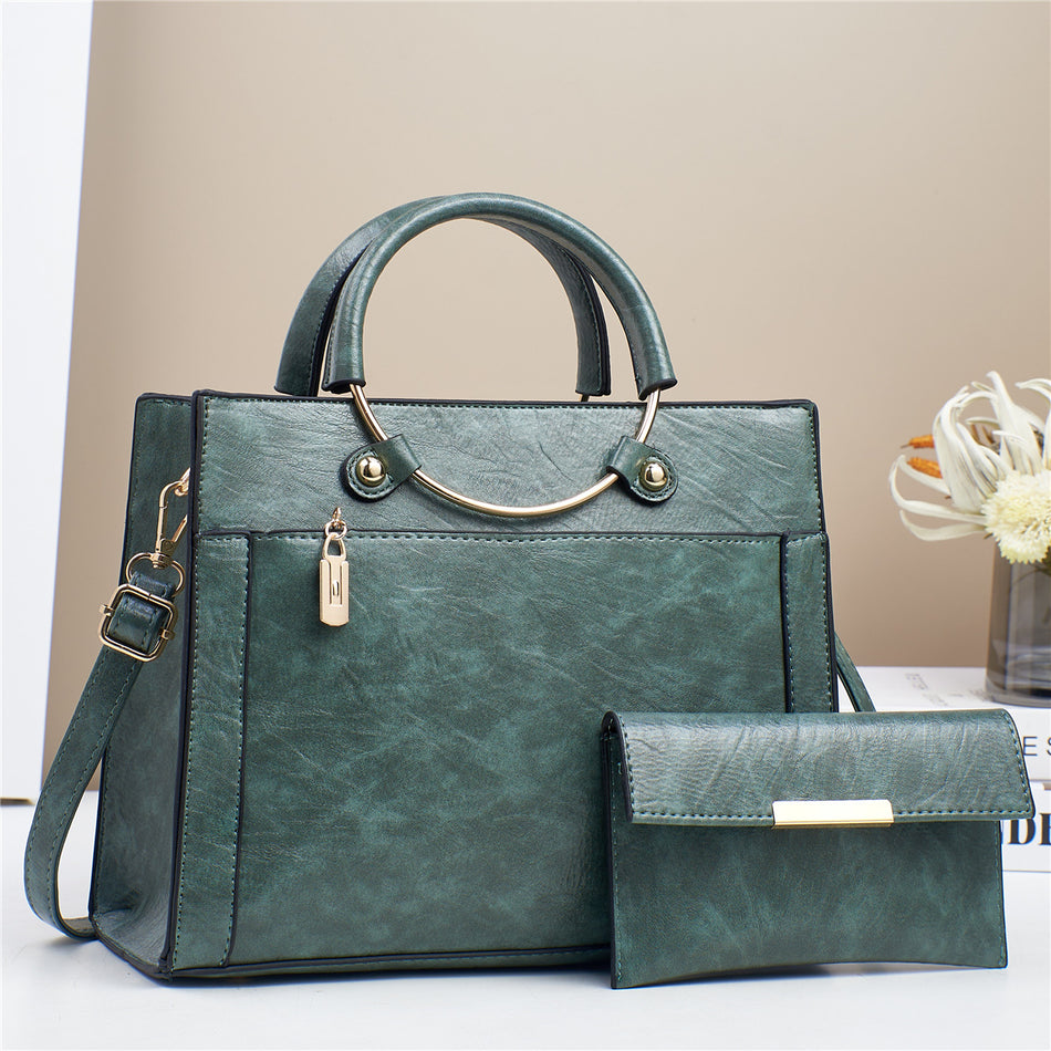 Women's Winter Fashion Shoulder Messenger Handbag Versatile Style