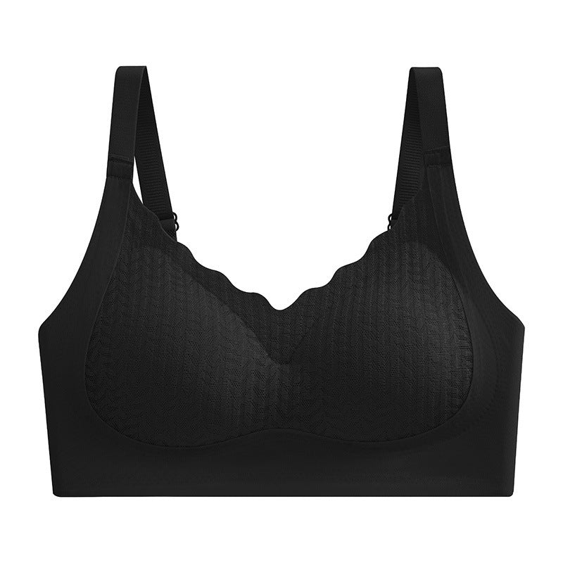 Women’s Seamless Wireless Push-Up Bra Soft Support