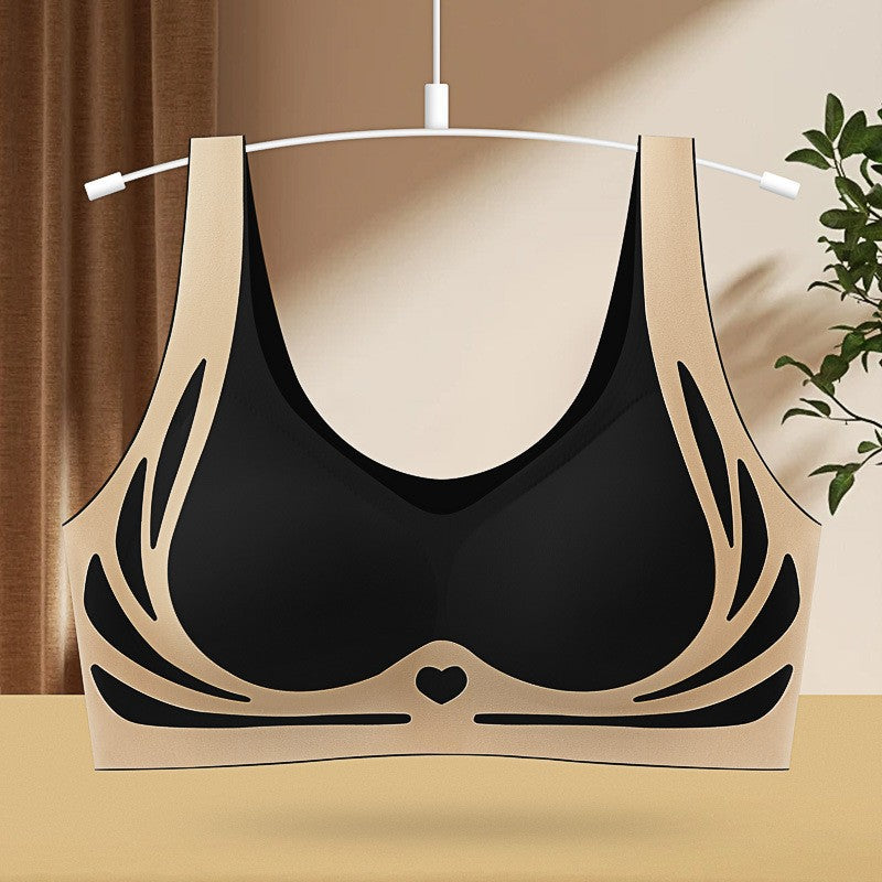 Women’s Seamless Lift Support Bra Beauty Back Wireless Design