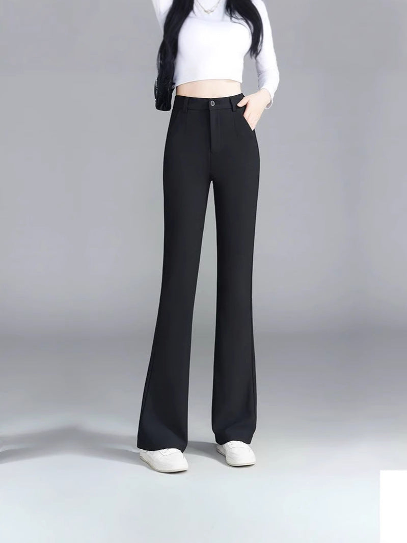 Women's Stretch Bootcut Suit Pants