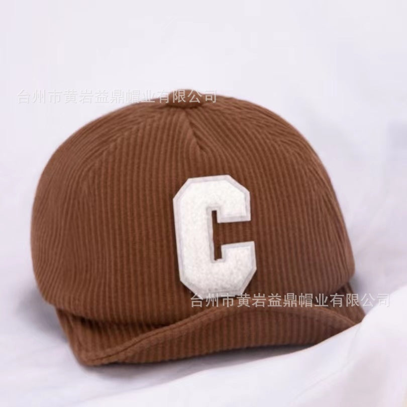 Baby Letter C Adjustable Baseball Cap Soft Cotton Infant Hat