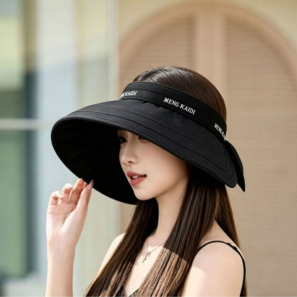 Women's Wide Brim UV Protection Sun Hat Korean Style Summer Outdoor