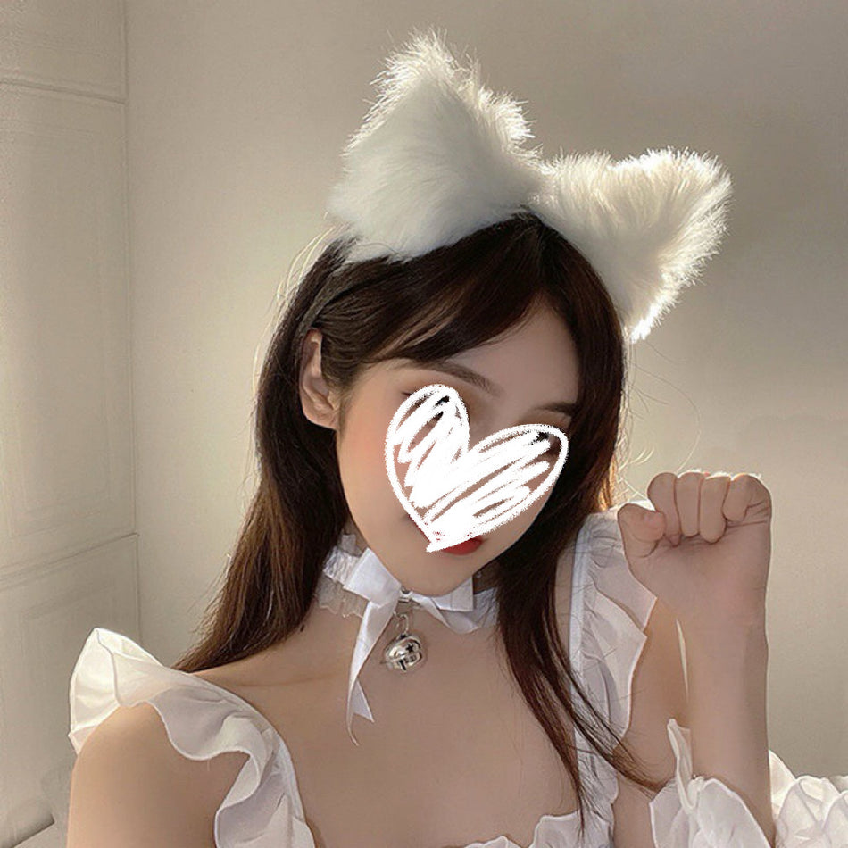 Cat Fox Ear Headband for Women Cosplay Hair Accessory