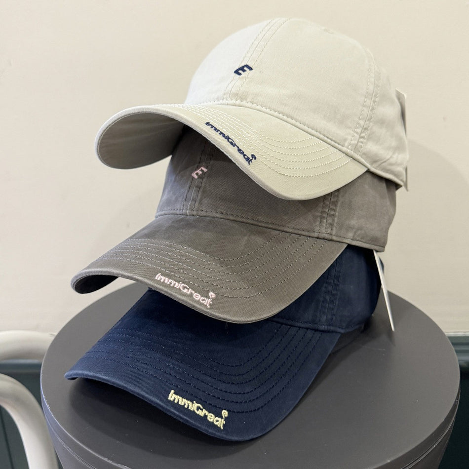 Cotton Embroidered Baseball Cap with Adjustable Fit