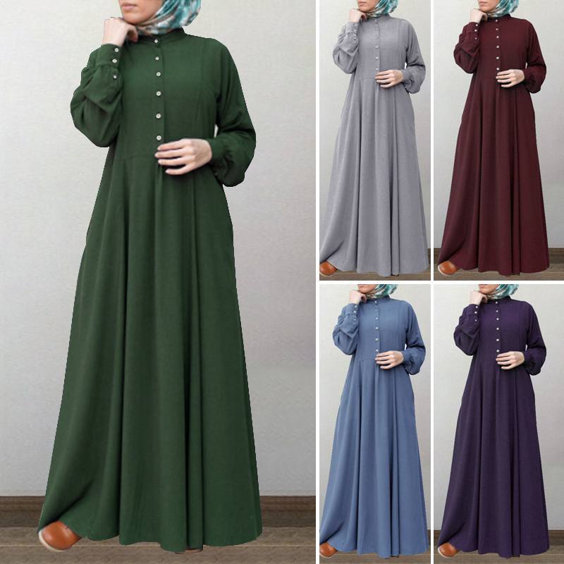 Women’s Retro National Style Cardigan Dress – Spring 2026