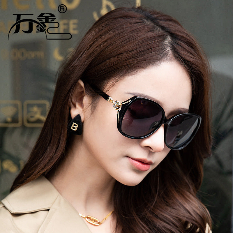 Women's Polarized UV400 Oversized Retro Sunglasses