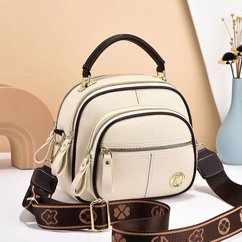 Women's Large PU Textured Shoulder Crossbody Bag