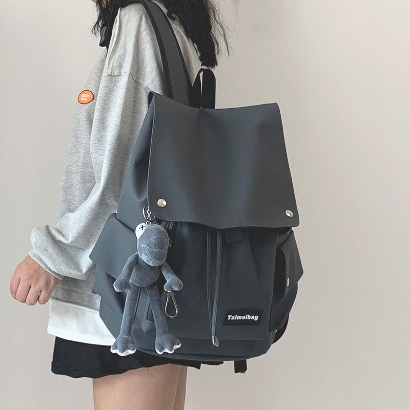 Large-Capacity Oxford Cloth Backpack, Japanese-Style Casual Travel Bag