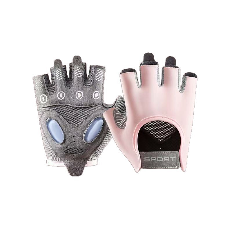 Non-Slip Half-Finger Fitness Gloves for Cycling and Outdoor Use